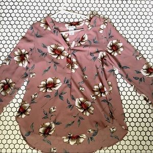 Flower print Blouse